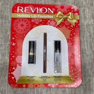 Revlon Holiday Lip Favorites Set - Red and Nude